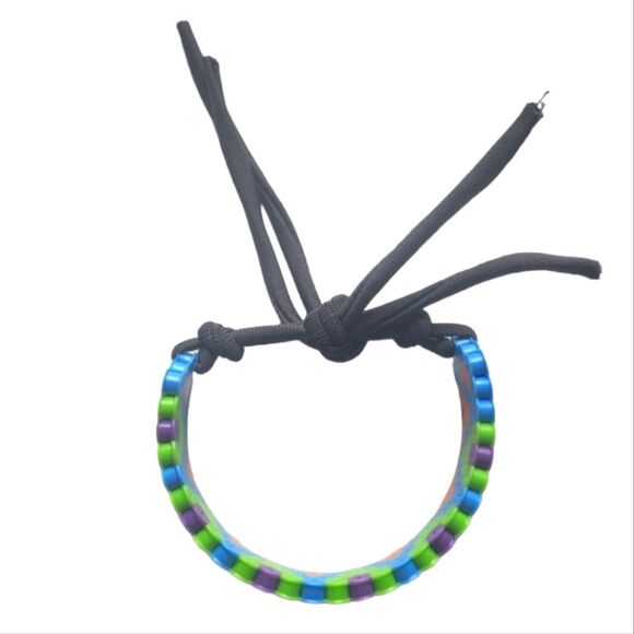 Tie On Perler Bracelet - Picture 3 of 3